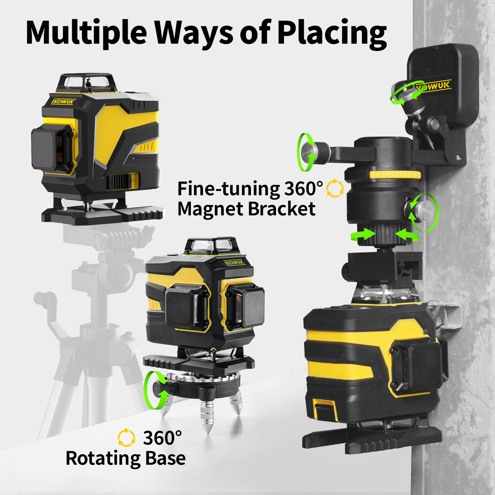 IKOVWUK 16 Line Laser Level