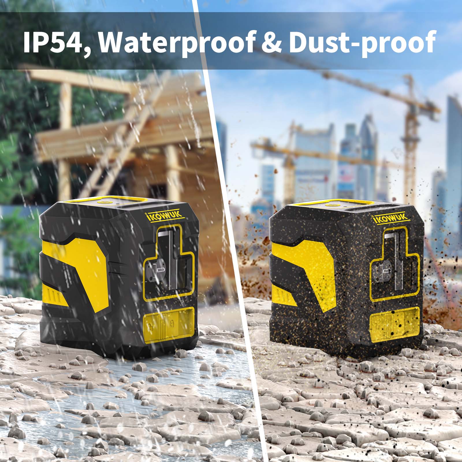 IKOVWUK 2 Line Laser Level