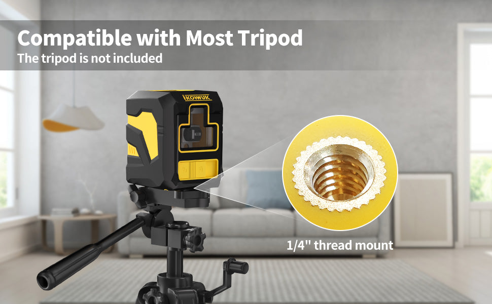 IKOVWUK 2 Line Laser Level