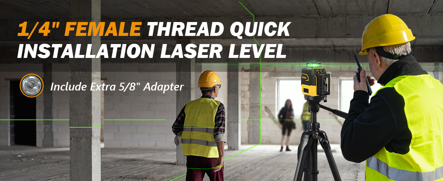 IKOVWUK 3160 Compact Tripod Tool for Laser Level, Tripod with Adjustable Height 26—65.7 Inches for Use with Point Lasers, and Laser Distance Tape Measuring Other