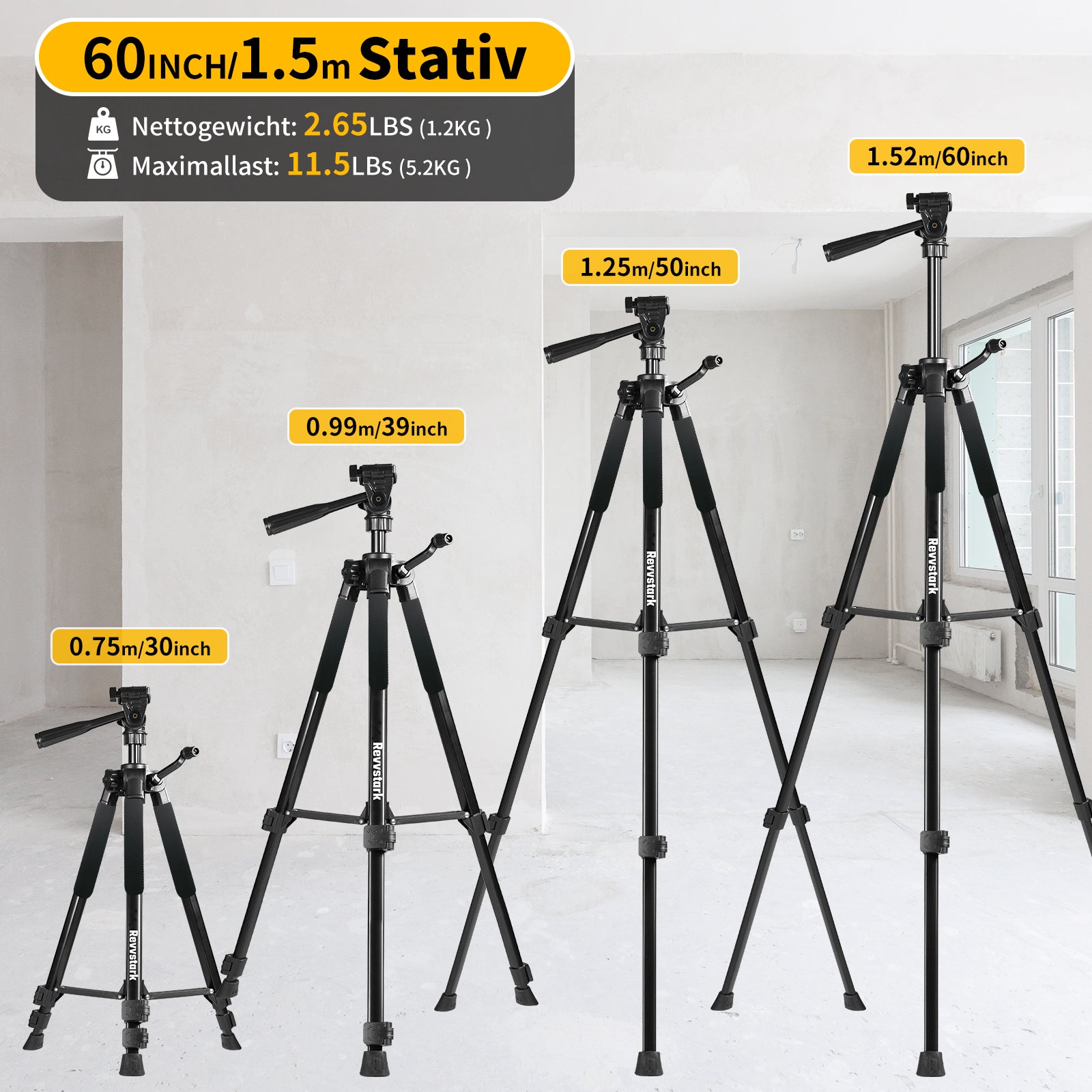IKOVWUK Laser Level with Tripod, 3x360° Cross Line Laser for Construction and Picture Hanging, Level Tool with 5200 mAh Rechargeable Battery, Compact Adjustable 59.8-inch Tripod Included