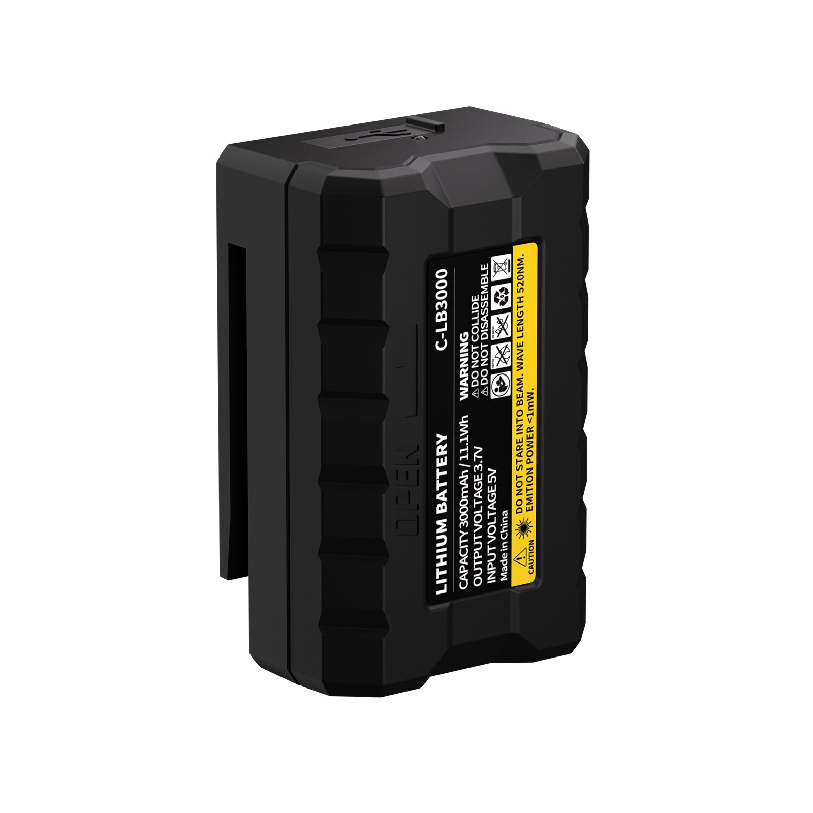 Battery Pack 3000mAh suitable for D-12/D-8 (battery only) Type-C Rechargeable Replacement Battery