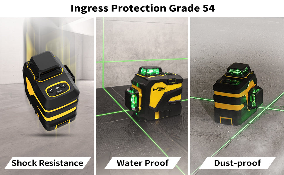 IKOVWUK 12 Lines Laser Level